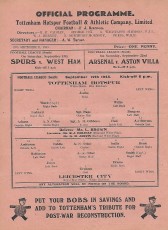 Tottenham Hotspur v Leicester City