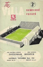 Aston Villa v Tottenham Hotspur