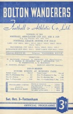 Bolton Wanderers v Tottenham Hotspur