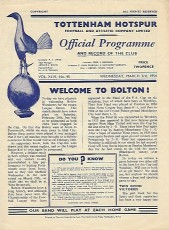 Tottenham Hotspur v Bolton Wanderers