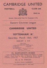 Cambridge United v Tottenham Hotspur