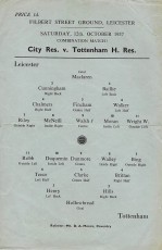 Leicester City v Tottenham Hotspur