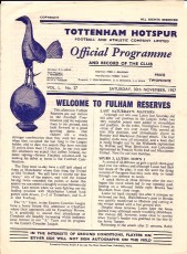 Tottenham Hotspur v Fulham