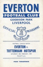 Everton v Tottenham Hotspur