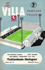 Aston Villa v Tottenham Hotspur