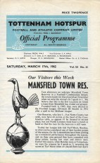 Tottenham Hotspur v Mansfield Town