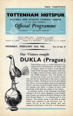 Tottenham Hotspur v Dukla Prague