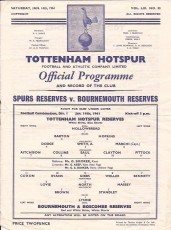 Tottenham Hotspur vs Bournemouth