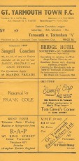 Great Yarmouth Town v Tottenham Hotspur