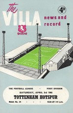Aston Villa v Tottenham Hotspur
