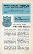 Tottenham Hotspur v Wimbledon