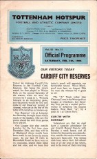 Tottenham Hotspur v Cardiff City