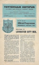 Tottenham Hotspur v Leicester City