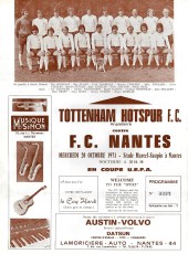 Nantes v Tottenham Hotspur