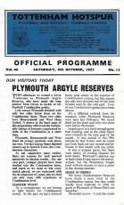 Tottenham Hotspur v Plymouth Argyle