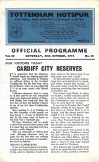 Tottenham Hotspur v Cardiff City