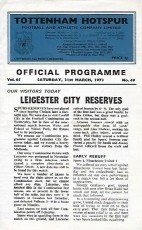 Tottenham Hotspur v Leicester City