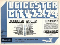 Leicester City v Tottenham Hotspur