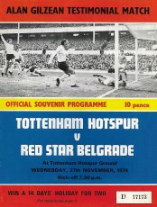 Tottenham Hotspur v Red Star Belgrade