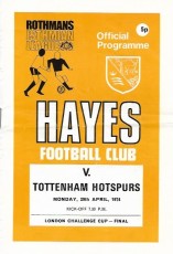 Hayes v Tottenham Hotspur