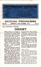 Tottenham Hotspur v Leyton Orient