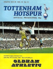 Tottenham Hotspur v Oldham Athletic