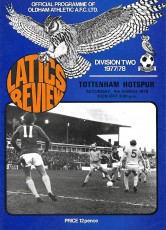 Oldham Athletic v Tottenham Hotspur
