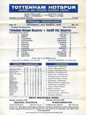 Tottenham Hotspur v Cardiff City
