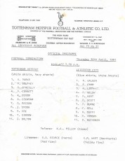 Tottenham Hotspur v Leicester City