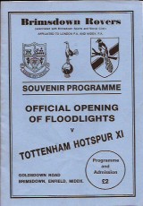 Brimsdown Rovers v Tottenham Hotspur