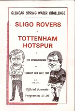 Sligo Rovers v Tottenham Hotspur