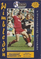 Wimbledon v Tottenham Hotspur