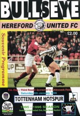 Hereford United v Tottenham Hotspur