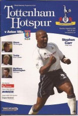 Tottenham Hotspur v Aston Villa