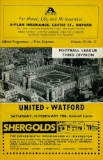 Oxford United v Watford