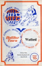 Halifax Town v Watford