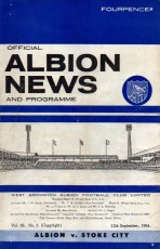 West Bromwich Albion v Stoke City