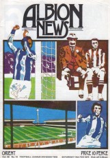 West Bromwich Albion v Leyton Orient
