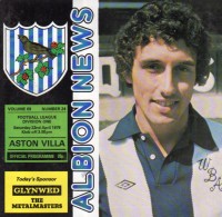 West Bromwich Albion v Aston Villa
