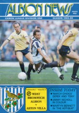 West Bromwich Albion v Aston Villa