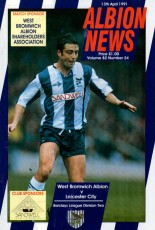 West Bromwich Albion v Leicester City