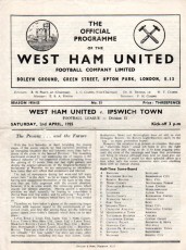 West Ham United v Ipswich Town