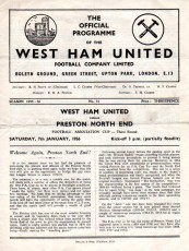 West Ham United v Preston North End