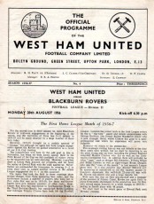 West Ham United v Blackburn Rovers