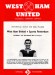 West Ham United v Sparta Rotterdam