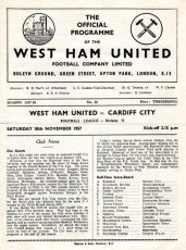 West Ham United v Cardiff City