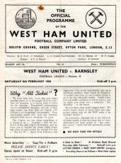 West Ham United v Barnsley