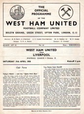 West Ham United v Liverpool