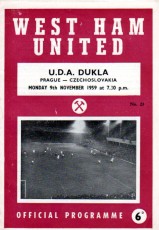 West Ham United v Dukla Prague