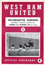 West Ham United v Wolverhampton Wanderers